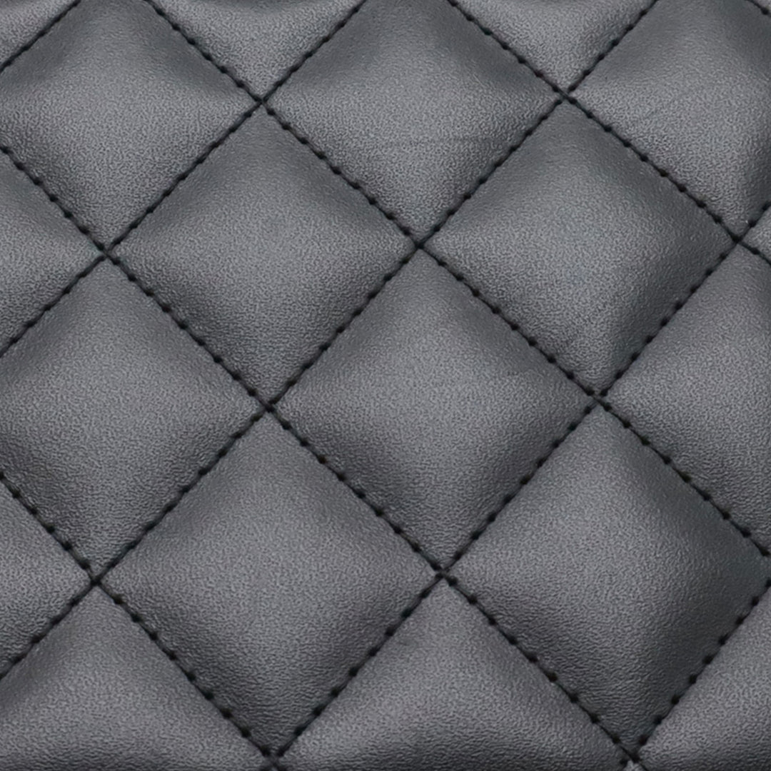 Chanel Matelassé Cuir d'agneau Cambon Ligne Zippy Portefeuille