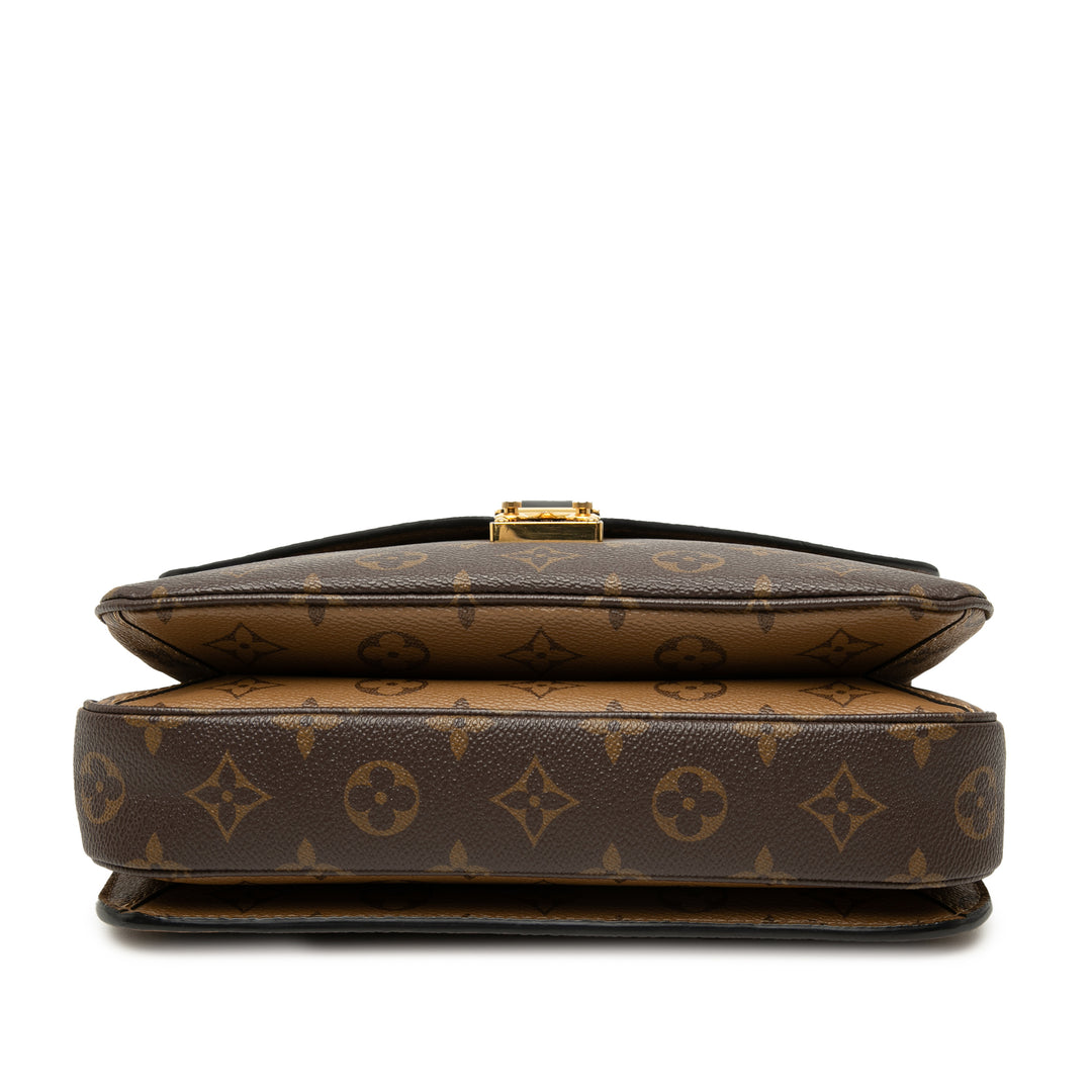Louis Vuitton Pochette Métis Monogram Reverse Marron – vue 3 – GABY PARIS