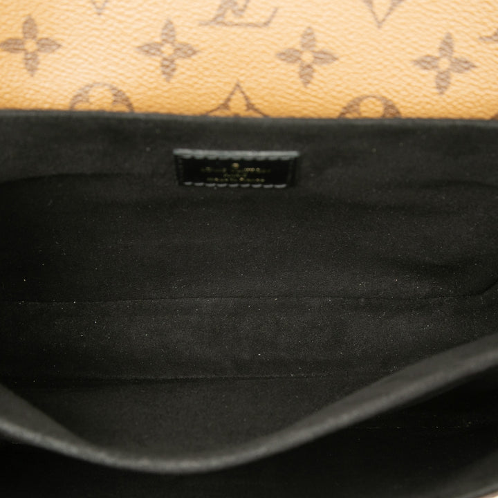 Louis Vuitton Pochette Métis Monogram Reverse Marron – vue 4 – GABY PARIS