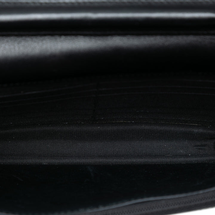 Chanel CC Cuir d’agneau Wild Stitch Wallet on Chain Noir – GABY PARIS Authentique