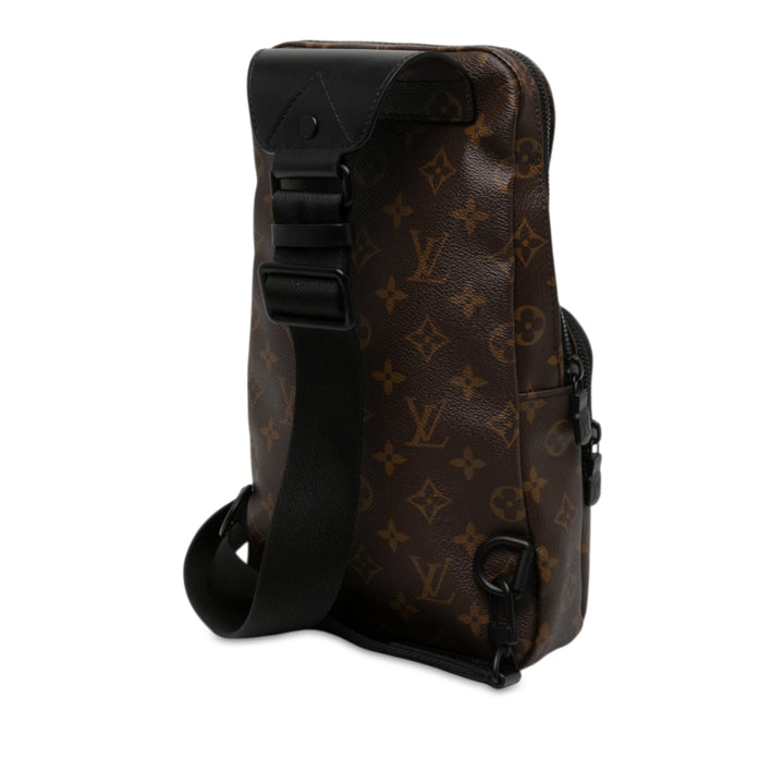 Louis Vuitton Macassar Avenue Sling Sac Monogram Marron – vue 2 – GABY PARIS