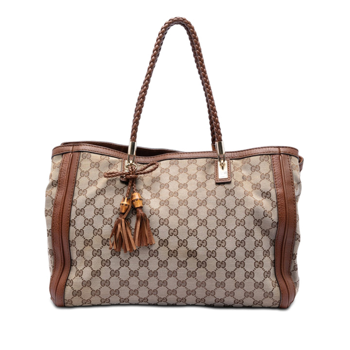 Gucci GG Toile Bella Cabas