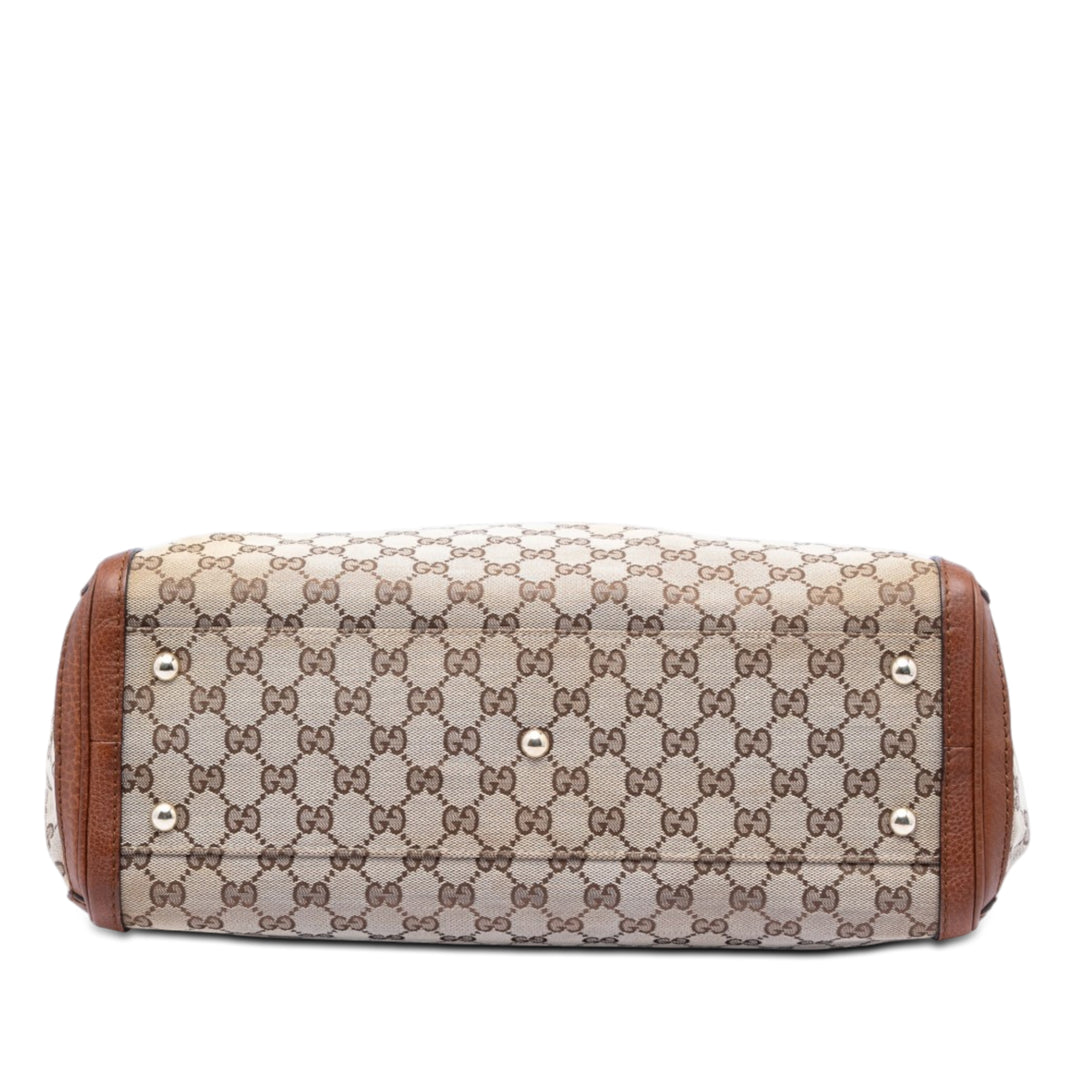 Gucci GG Toile Bella Cabas