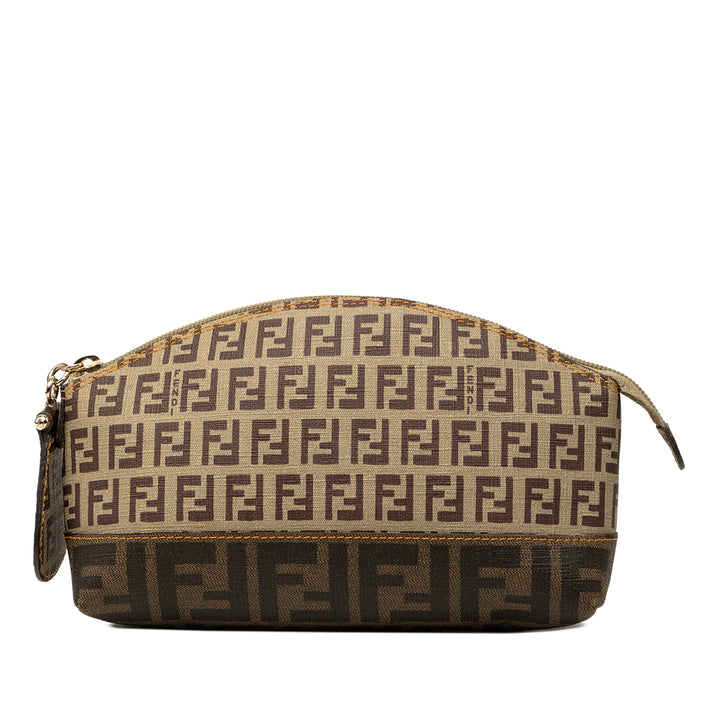 Zucca et Zucchino Trousse de maquillage Toile enduite Beige