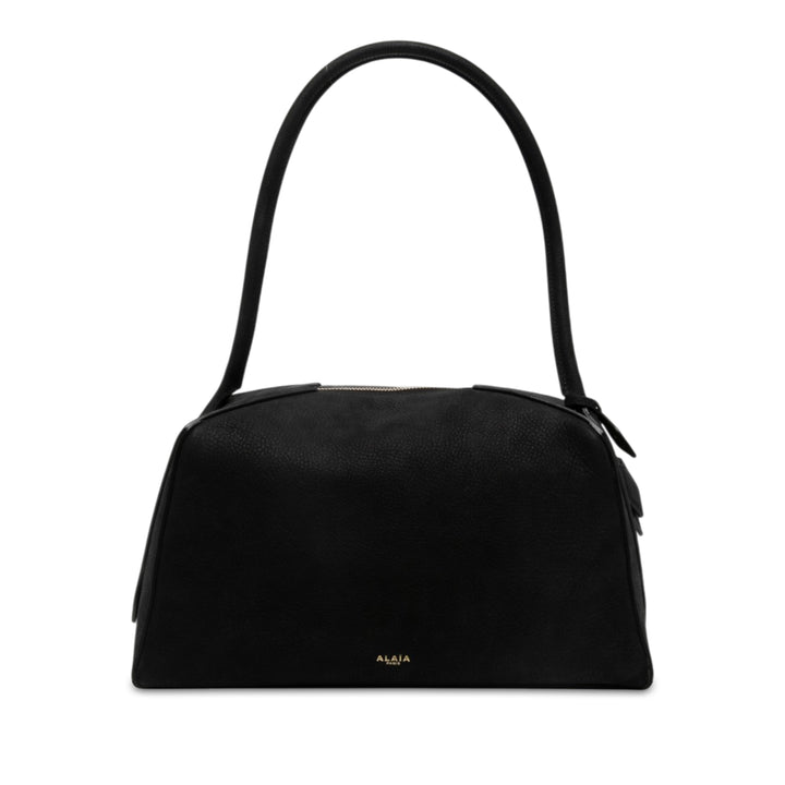 ALAÏA Nubuck Le Bouledogue Sac Noir – vue principale – GABY PARIS