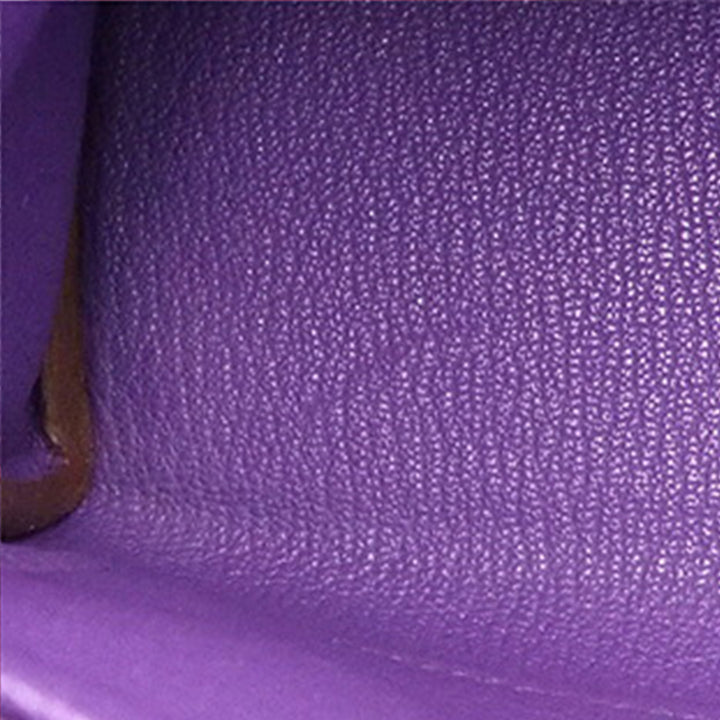 Special Order Bicolor Chevre Kelly II Retourne 28 Purple - Gaby Paris