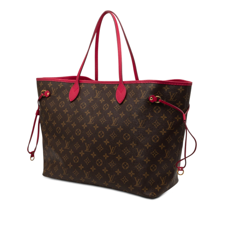 Louis Vuitton Ikat Neverfull MM Monogram Marron – vue 2 – GABY PARIS