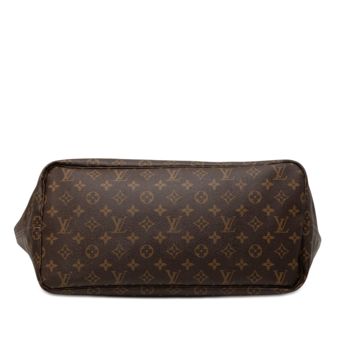 Louis Vuitton Ikat Neverfull MM Monogram Marron – vue 3 – GABY PARIS