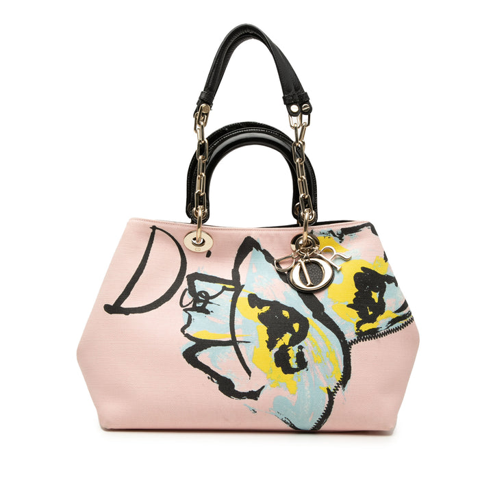 Dior Édition limitée Medium Toile Printed Diorissimo Sac