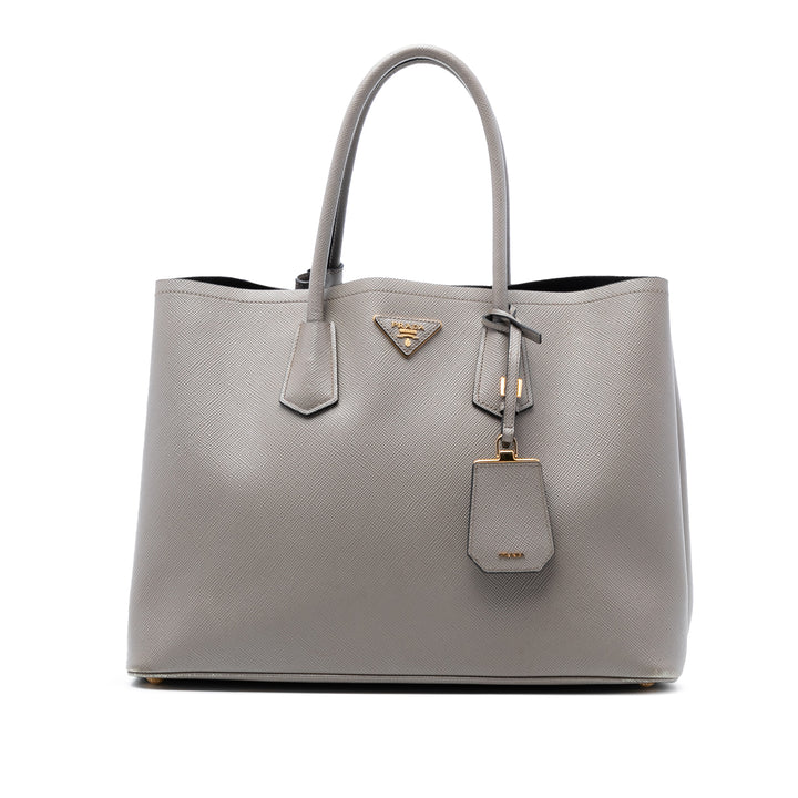 Prada Large Saffiano Cuir Double Sac