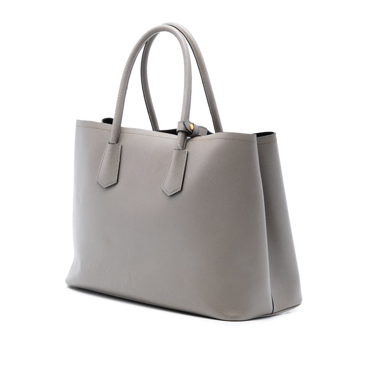 Prada Large Saffiano Cuir Double Sac