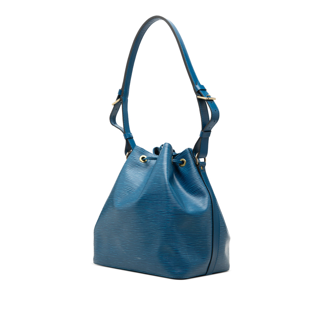 Louis Vuitton Sac seau Noe Épi Bleu – vue 2 – GABY PARIS