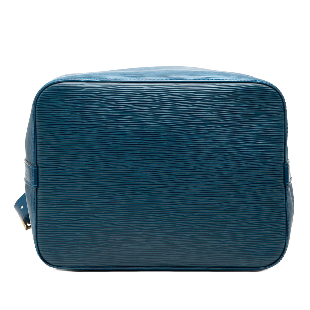 Louis Vuitton Sac seau Noe Épi Bleu – vue 3 – GABY PARIS