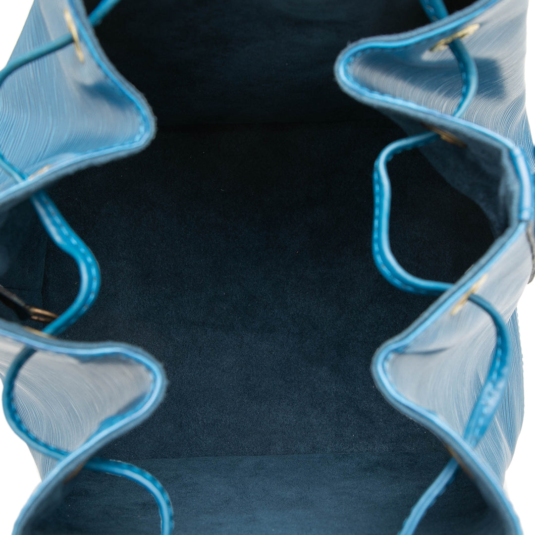 Louis Vuitton Sac seau Noe Épi Bleu – vue 4 – GABY PARIS