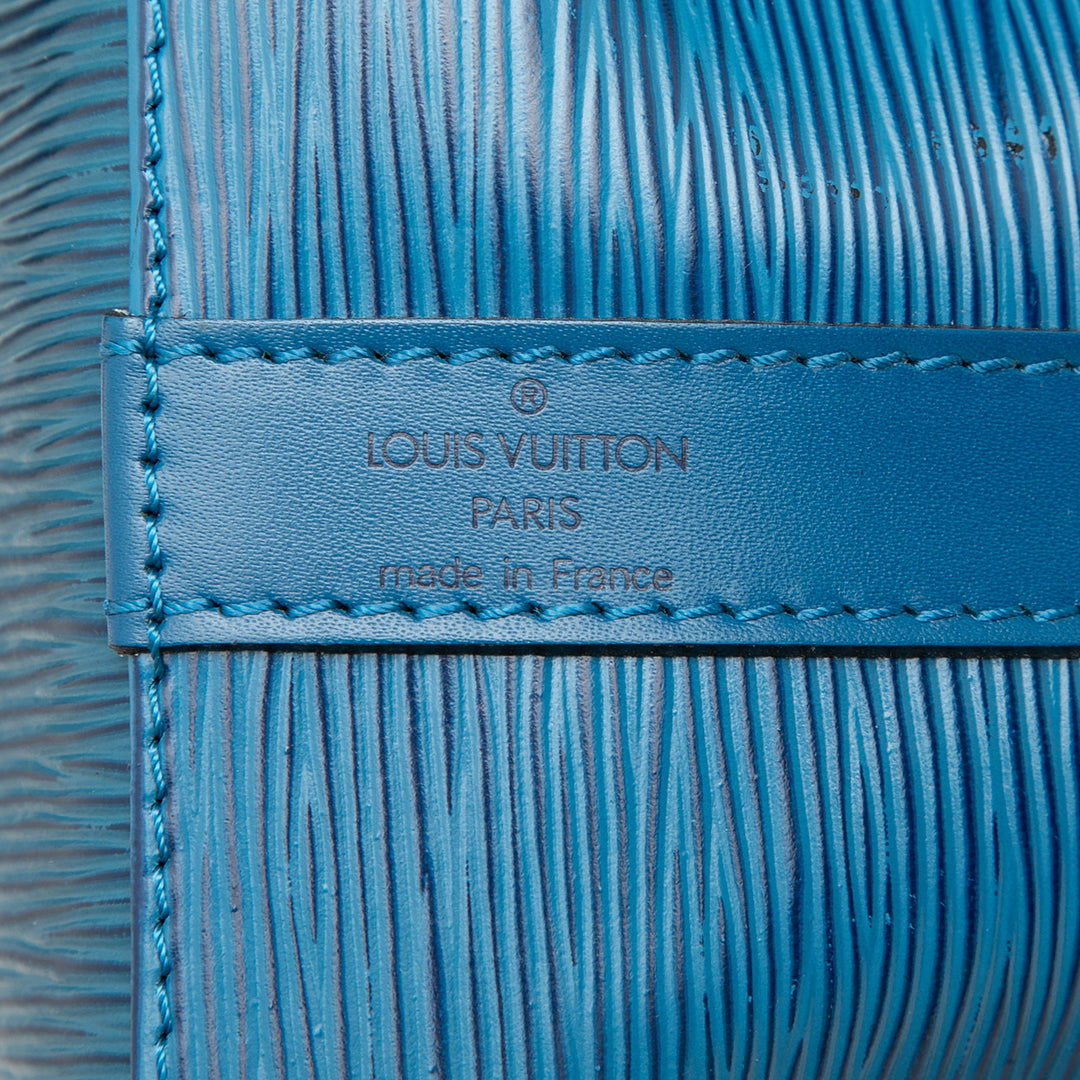 Louis Vuitton Sac seau Noe Épi Bleu – vue 5 – GABY PARIS