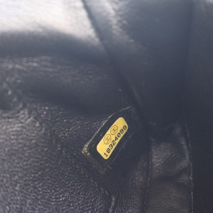 Chanel Extra Mini Rectangular Classic Cuir verni Simple rabat