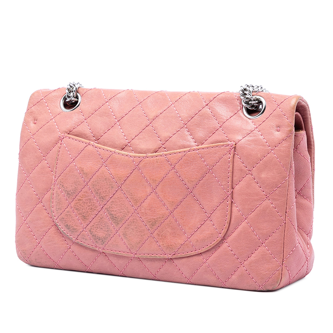 Chanel Medium Classic Washed Cuir d’agneau Bijoux Chain Double rabat