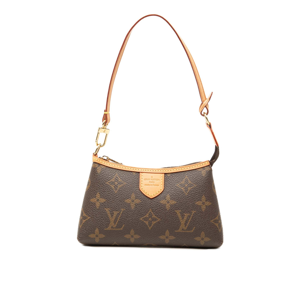 Louis Vuitton Delightful Pochette Mini Monogram Marron – vue principale – GABY PARIS