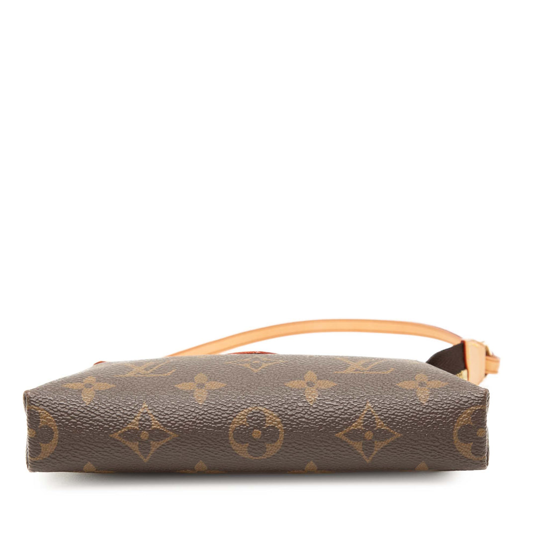 Louis Vuitton Delightful Pochette Mini Monogram Marron – vue 3 – GABY PARIS