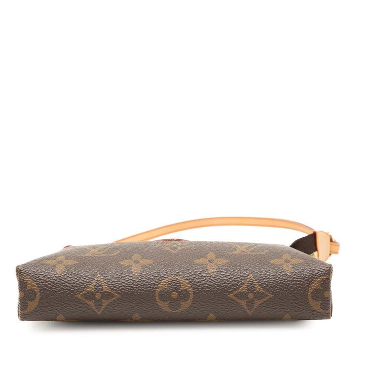 Louis Vuitton Delightful Pochette Mini Monogram Marron – vue 3 – GABY PARIS