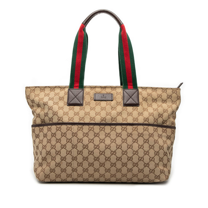Gucci GG Toile Web Cabas