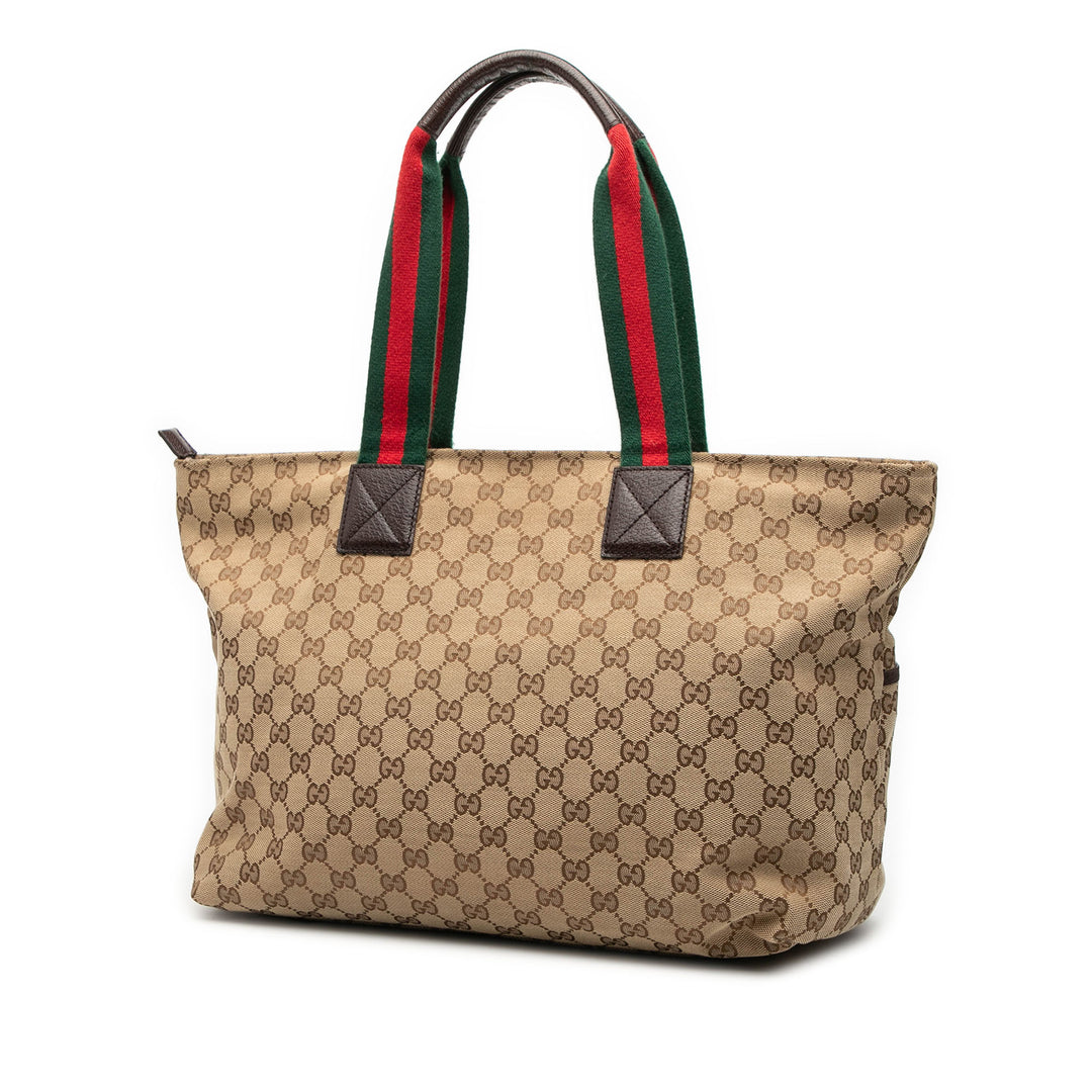Gucci GG Toile Web Cabas