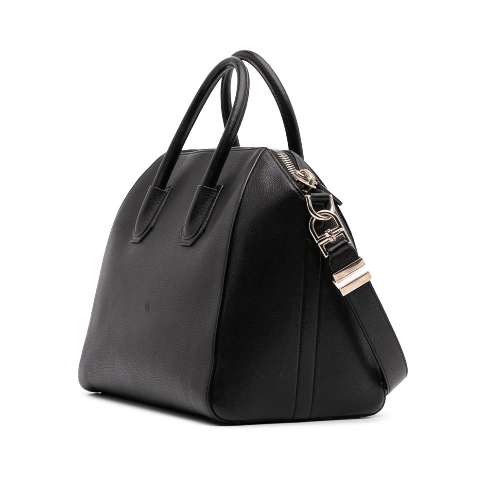 Medium Calfskin Antigona Black - Gaby Paris