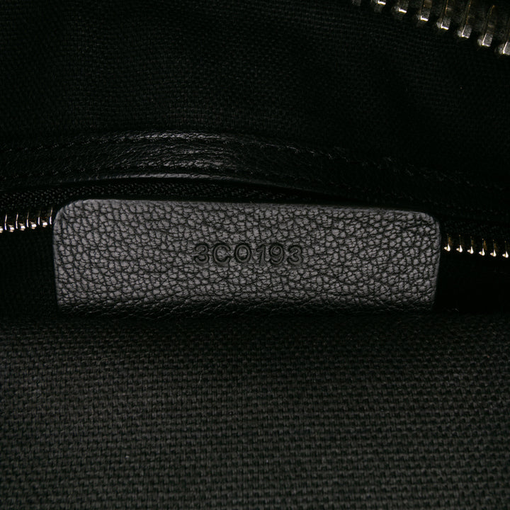 Medium Calfskin Antigona Black - Gaby Paris