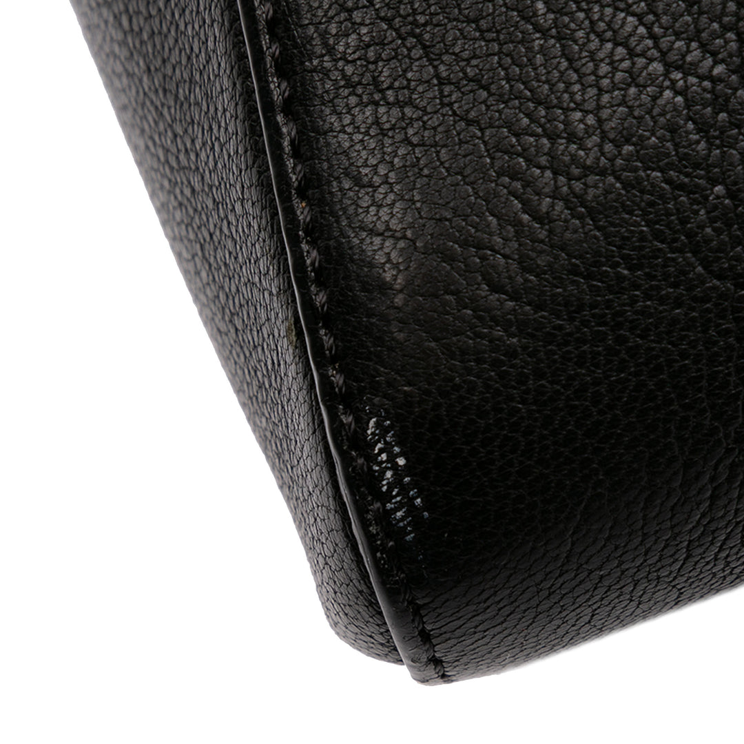 Medium Calfskin Antigona Black - Gaby Paris