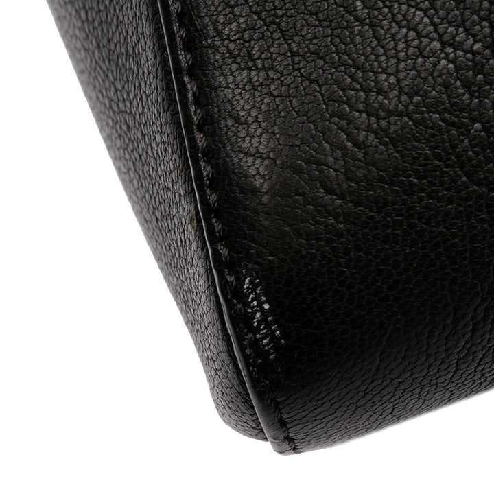 Medium Calfskin Antigona Black - Gaby Paris
