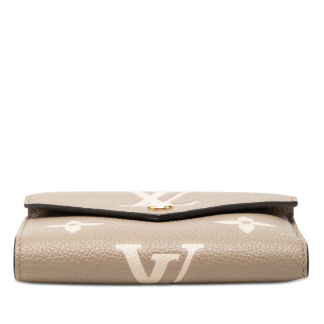 Louis Vuitton Monogram Empreinte Giant Victorine Portefeuille