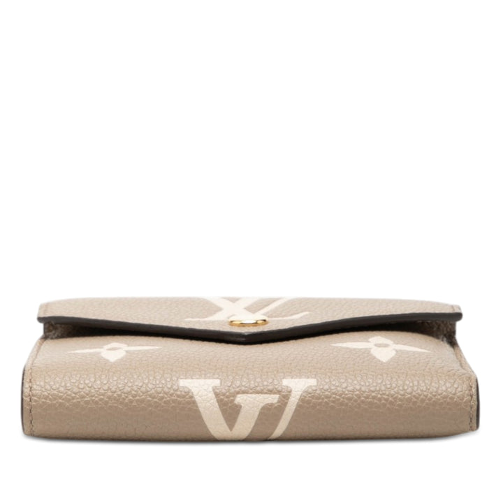 Louis Vuitton Monogram Empreinte Giant Victorine Portefeuille
