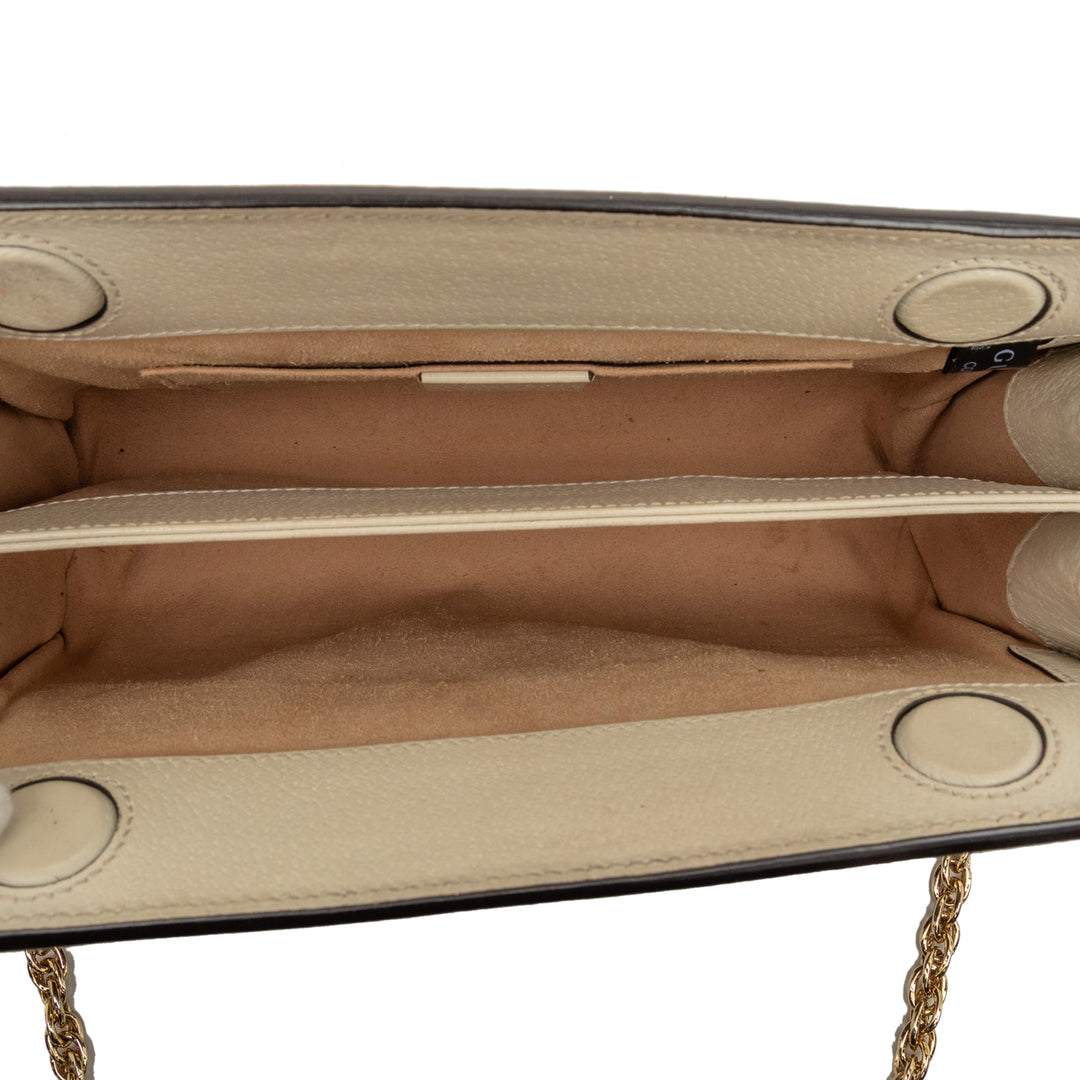 Gucci Small GG Supreme Web Ophidia Chain Sac porté croisé