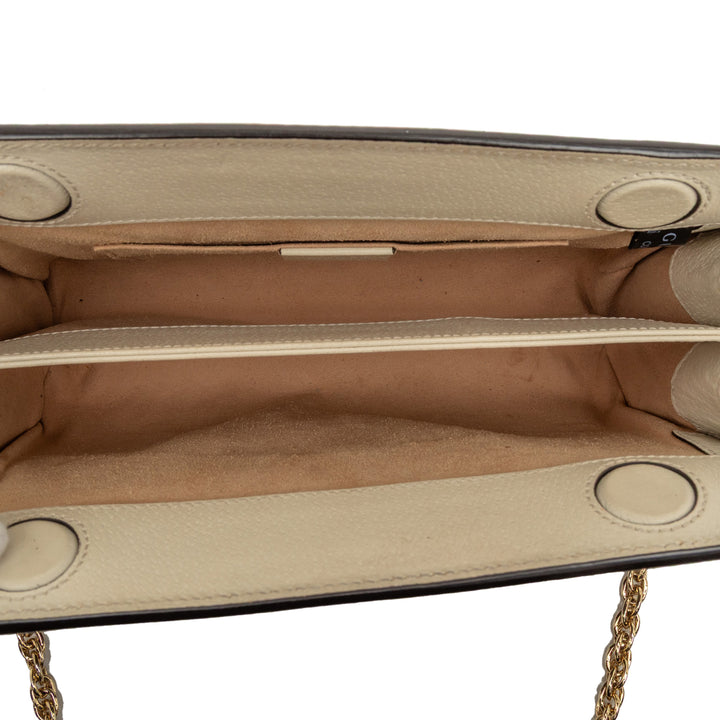 Gucci Small GG Supreme Web Ophidia Chain Sac porté croisé