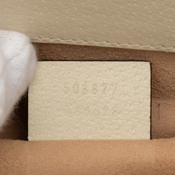 Gucci Small GG Supreme Web Ophidia Chain Sac porté croisé