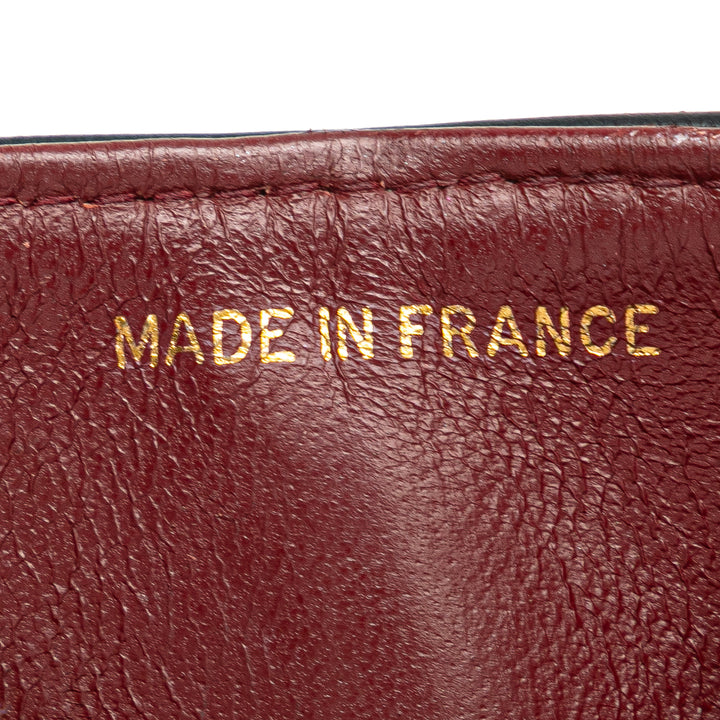 Chanel Small Classic Cuir d’agneau Double rabat Bleu – GABY PARIS Authentique