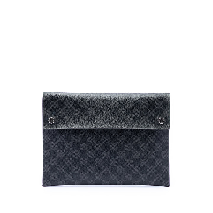 Louis Vuitton Damier Graphite Alpha Triple Pochette