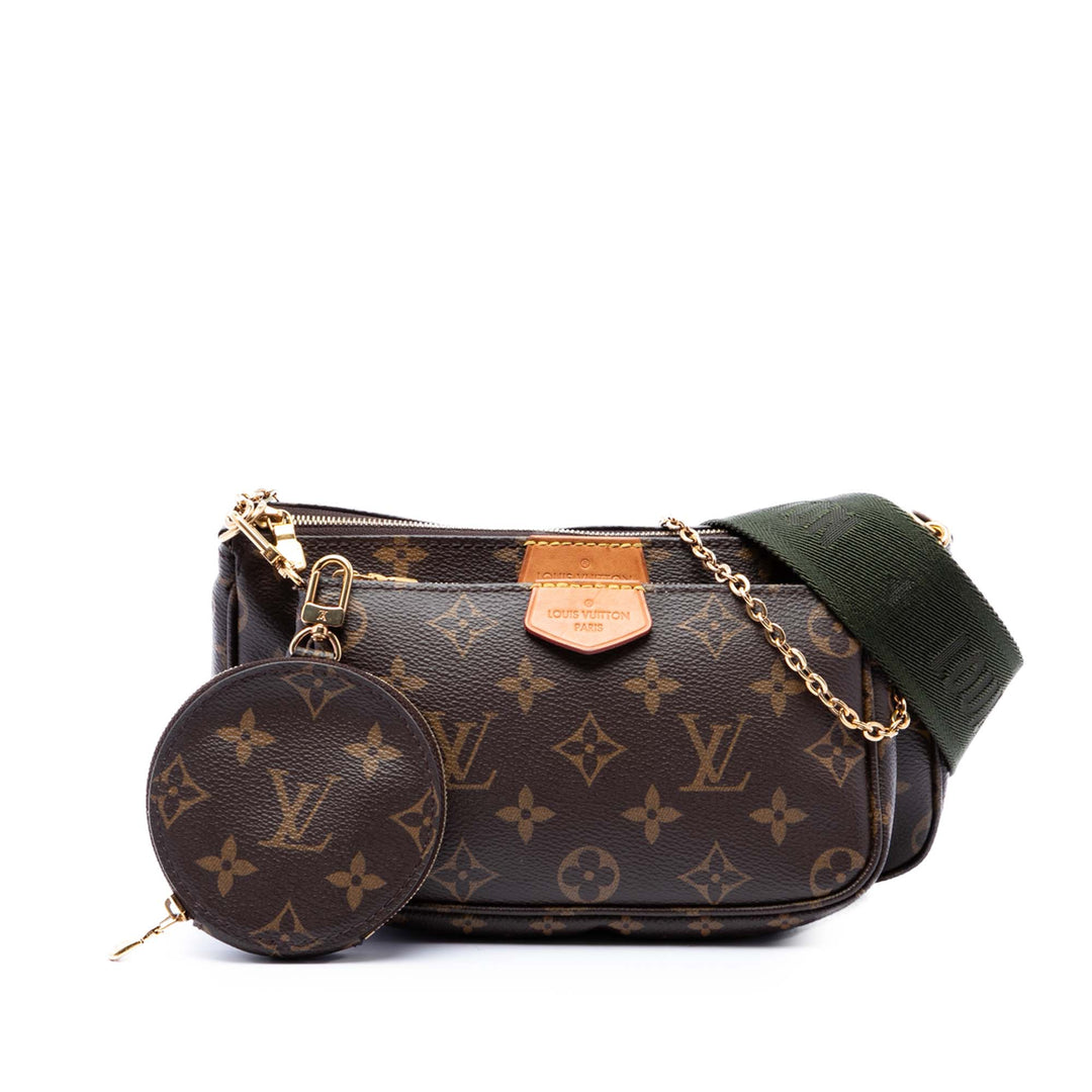 Multi Pochette Accessoires Monogram Marron