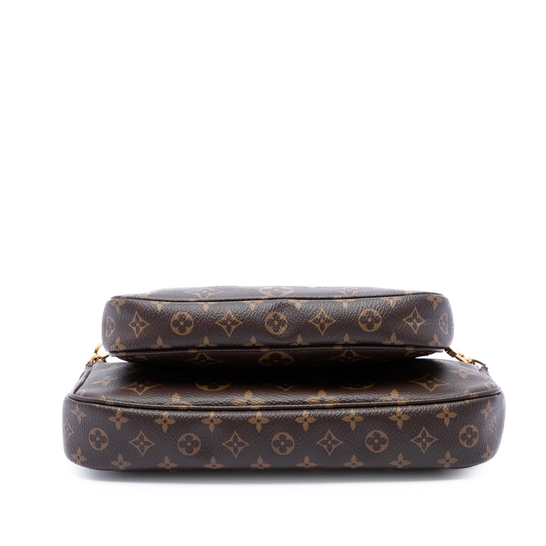 Multi Pochette Accessoires Monogram Marron