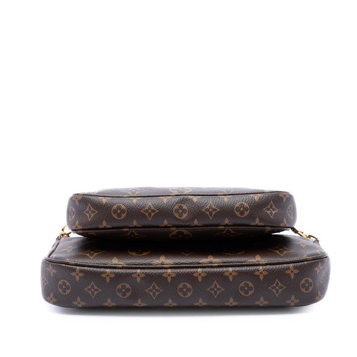 Multi Pochette Accessoires Monogram Marron