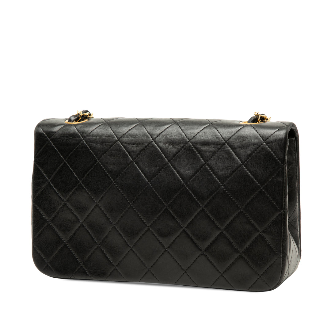 Chanel Small CC Matelassé Cuir d'agneau Full Simple rabat