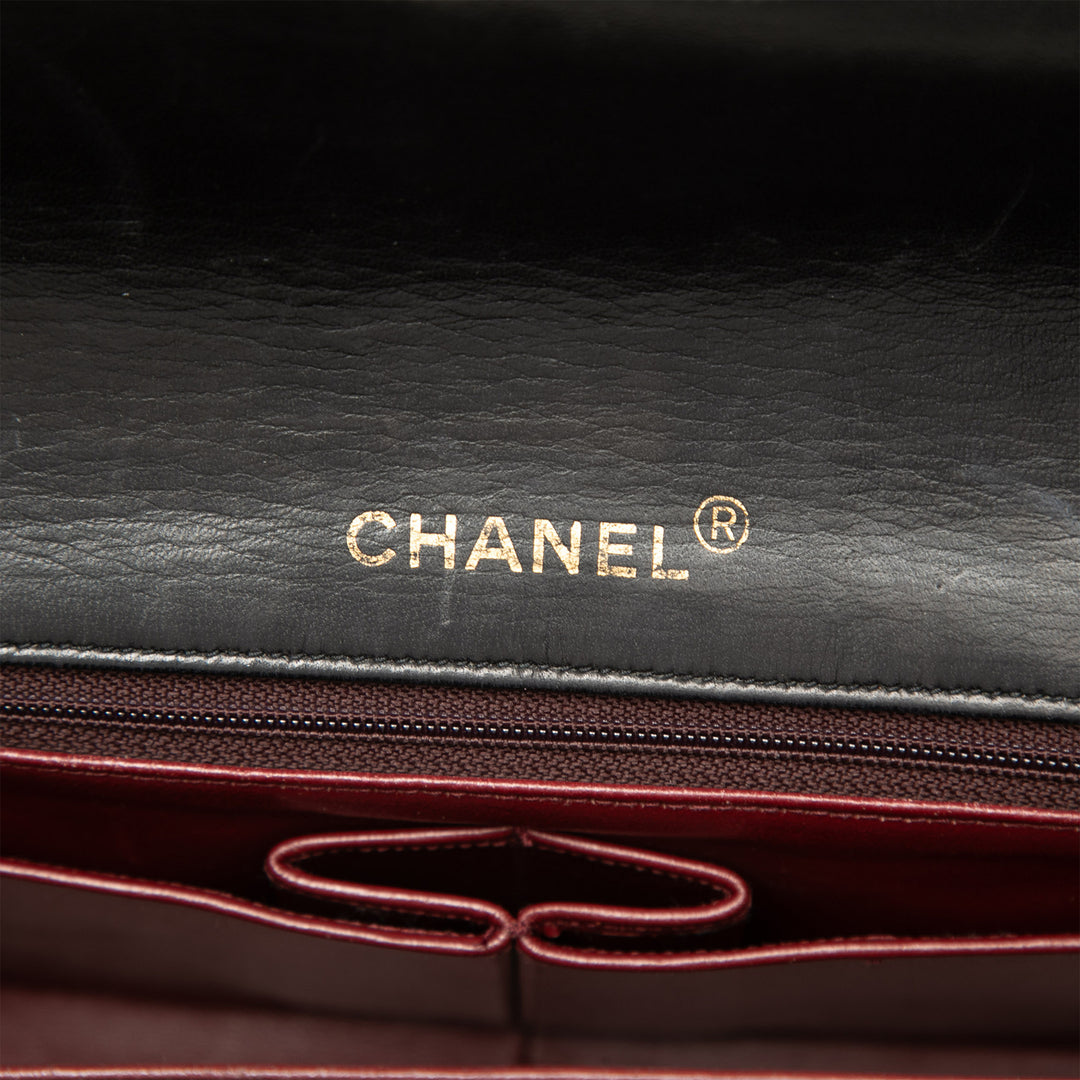 Chanel Small CC Matelassé Cuir d'agneau Full Simple rabat
