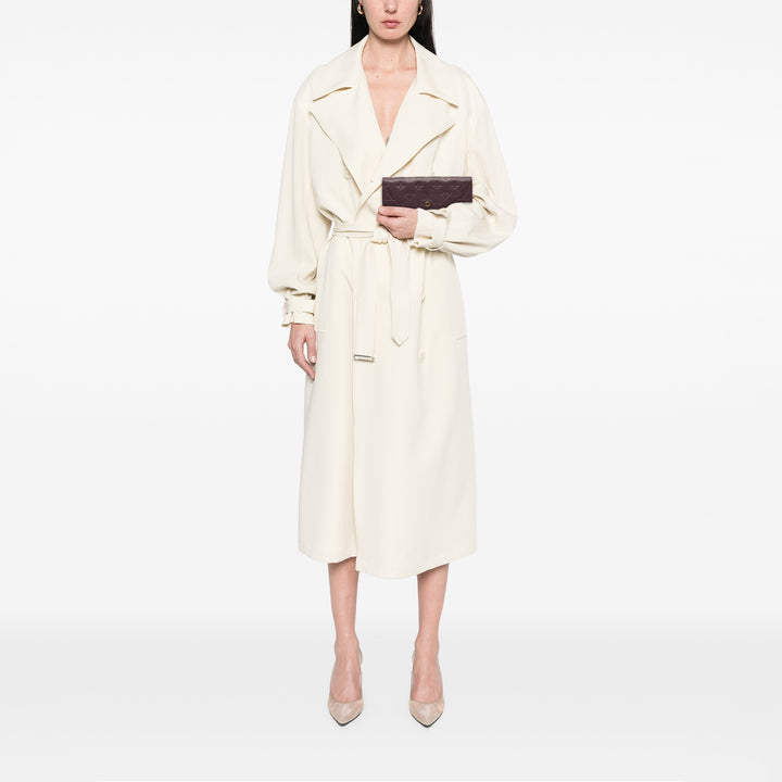 Sarah Portefeuille long Monogram Empreinte Violet
