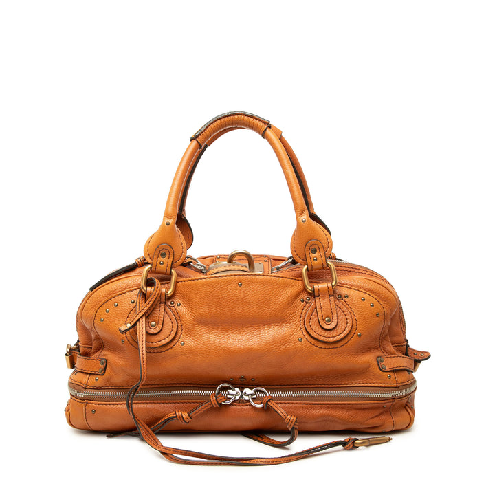 Chloé Sac à main Paddington East West Zippy Marron – vue principale – GABY PARIS