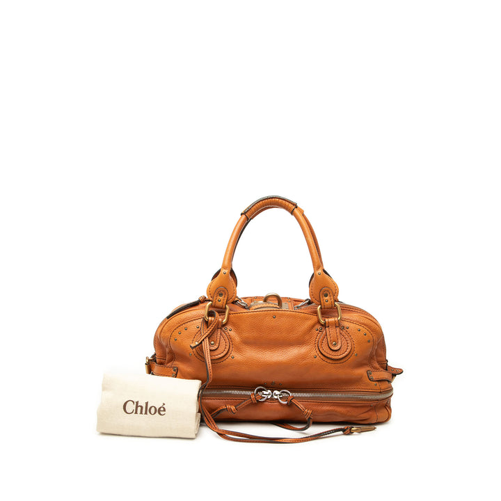 Chloé Sac à main Paddington East West Zippy Marron – vue 8 – GABY PARIS