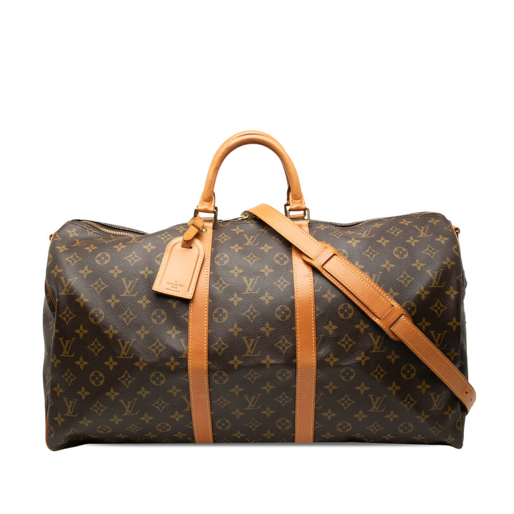 Louis Vuitton Monogram Keepall Bandouliere 55