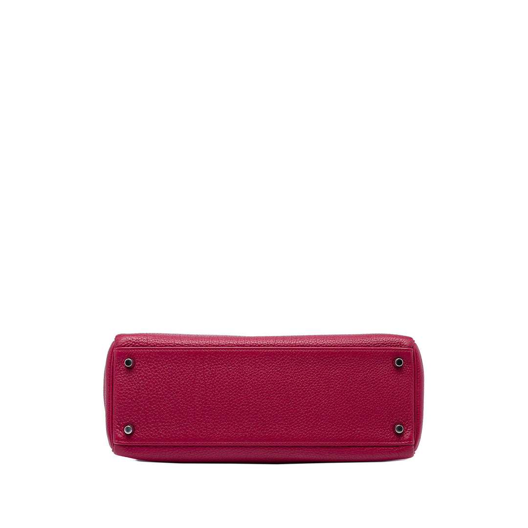 Hermès Kelly II Retourne 32 Togo Rouge – vue 3 – GABY PARIS