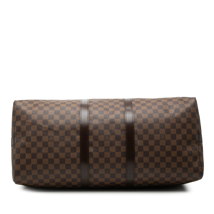 Louis Vuitton Damier Ebene Keepall Bandouliere 55