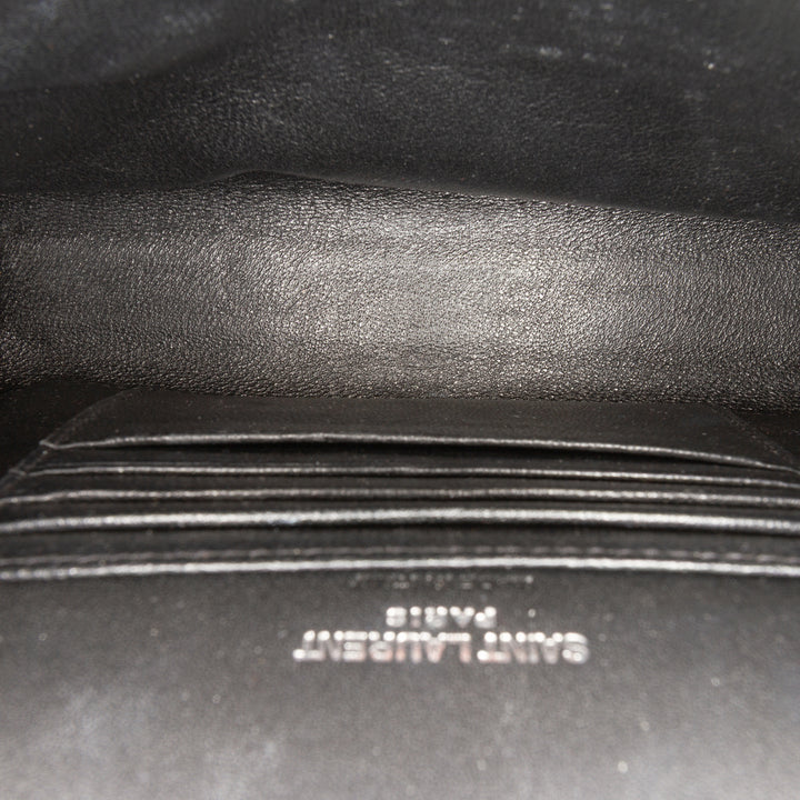 Saint Laurent Croc embossé Cuir Monogram Kate Sac ceinture