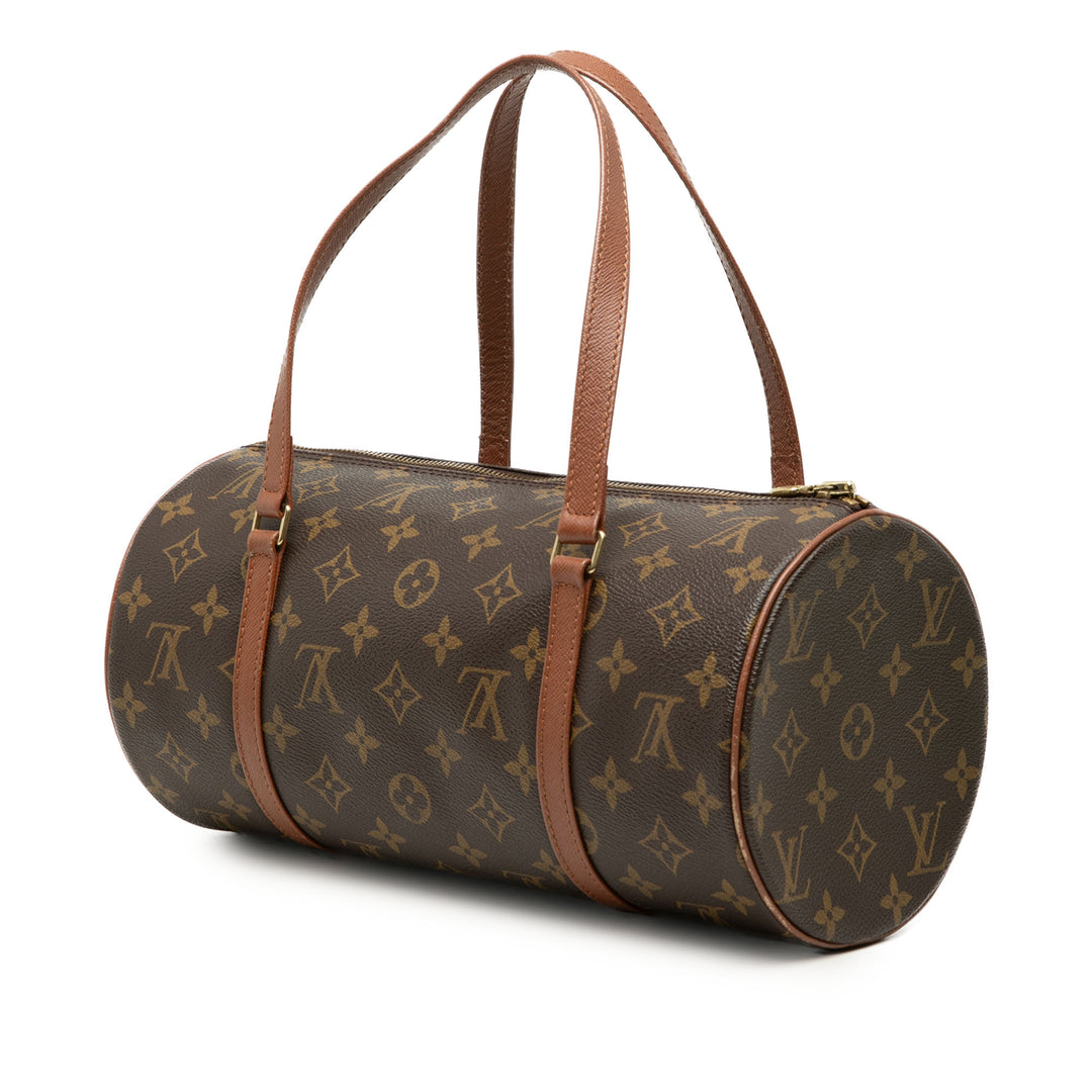 Papillon 30 Monogram Marron